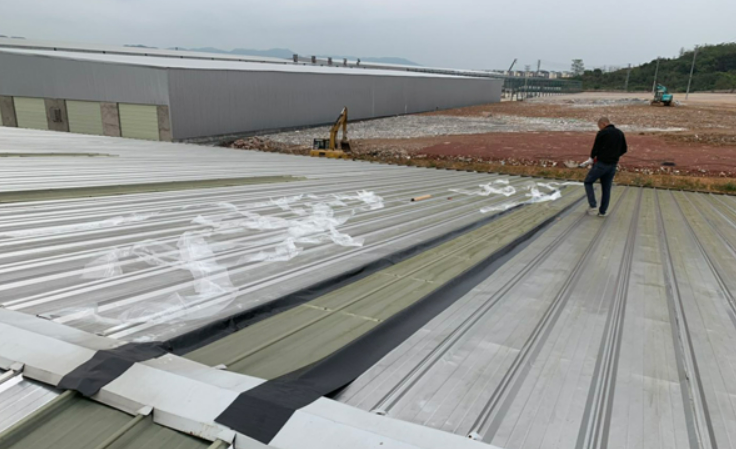 通海口镇厂房屋面防水维修案例