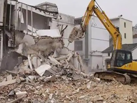 通海口镇旧房改造拆除